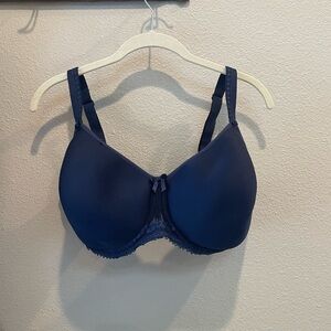 Fantasie Blue Full-Coverage Bra with Padded Cups